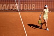 Volynets celebrates a point in the Madrid Open - Day Two - Source: Getty